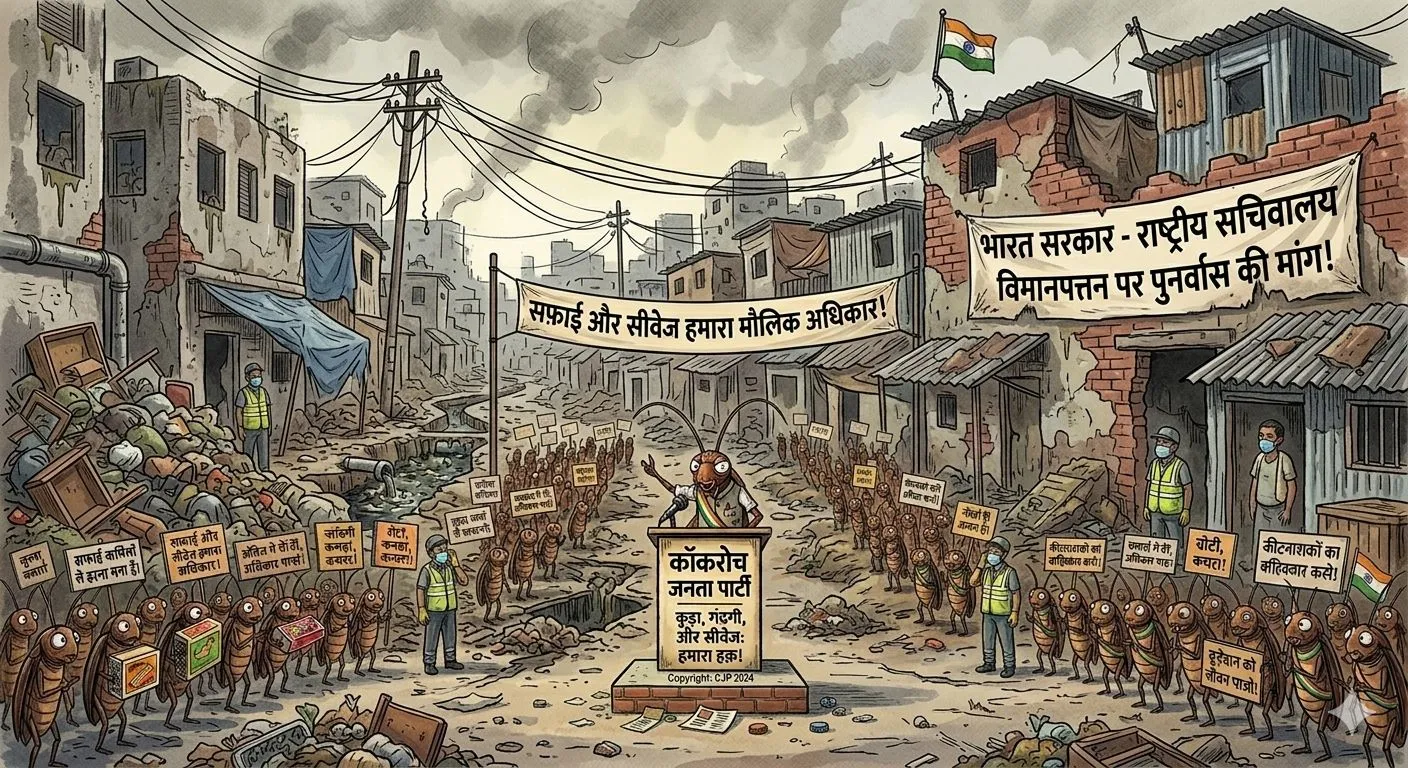 Cockroach Janata Party: The Most Unstoppable Political Movement on Earth